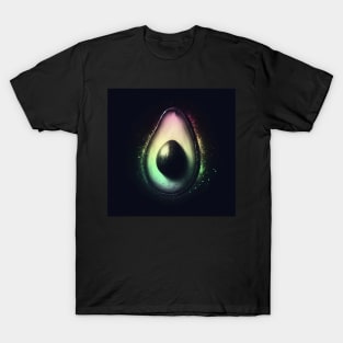 Monochromatic Avocado Within Rainbow Colors T-Shirt